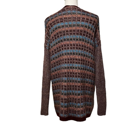 SOFT SURROUNDINGS WOMENS OPEN COLORFUL WAFFLE CARDIGAN SIZE S/M - Picture 3 of 8